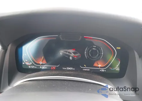 2024 BMW 840I Gran Coupe z USA, uszkodzony, nr VIN WBAGV2C09RCN12341